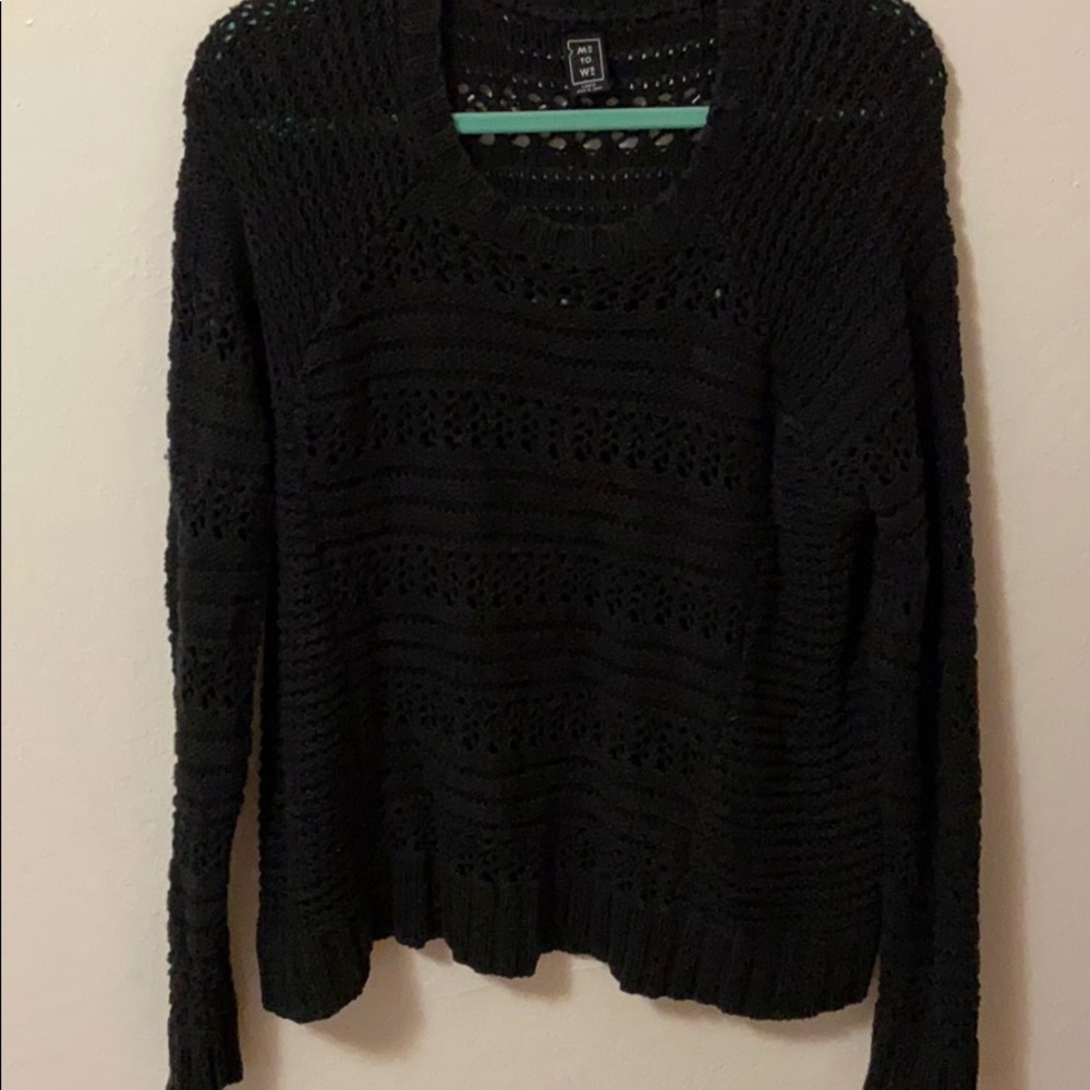 Open Knit Sweater